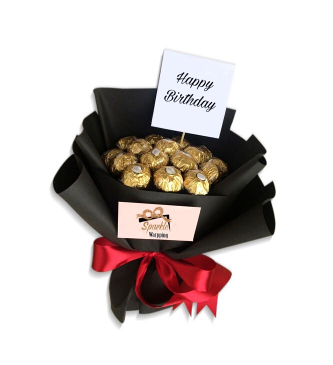 Ferrero Rocher Chocolate Bouquet Black
