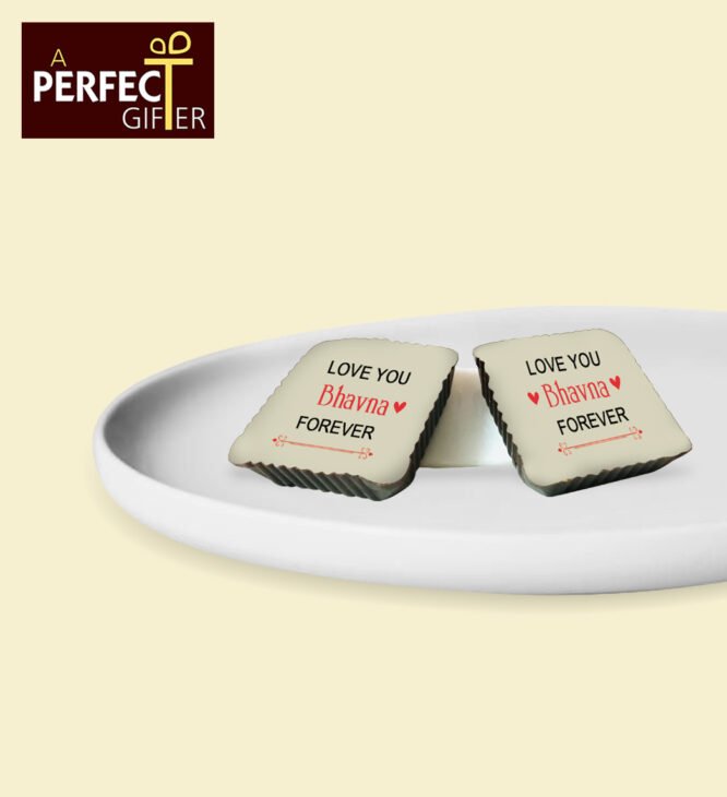 Personalized I Love You Gift with Chocolates - Image 3