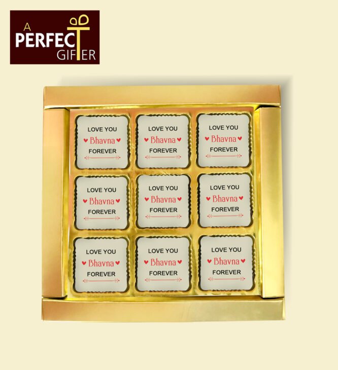 Personalized I Love You Gift with Chocolates - Image 5