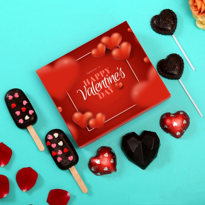 Assorted Personalized Chocolate For Love