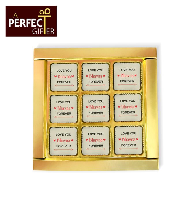 Classic Valentine's Day Printed Chocolates Gift - Image 6
