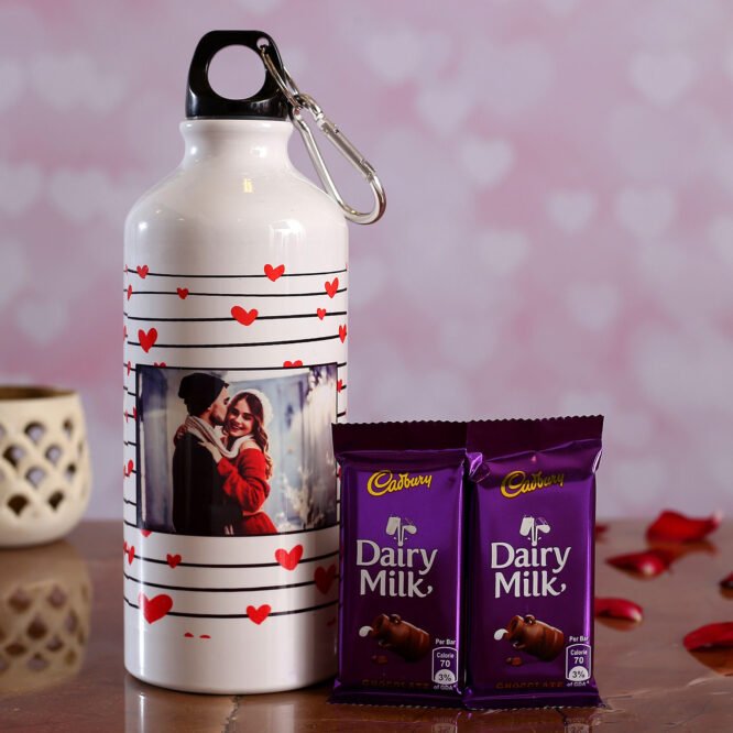 Printed Bottle & Dairy Milk