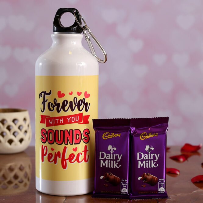 Printed Bottle & Dairy Milk Chocolate