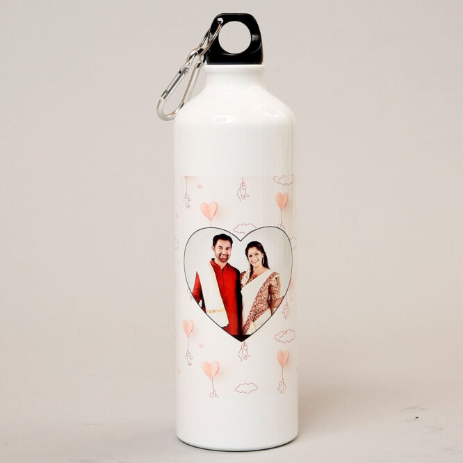 Couple Photo Water Bottle