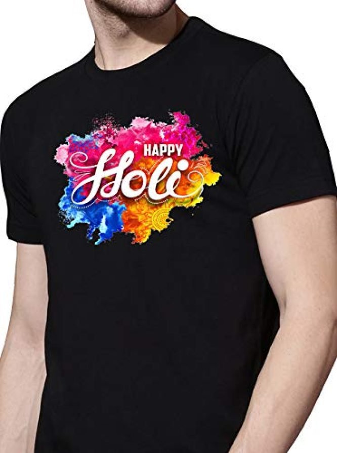 Holi printed T-Shirts - Image 4