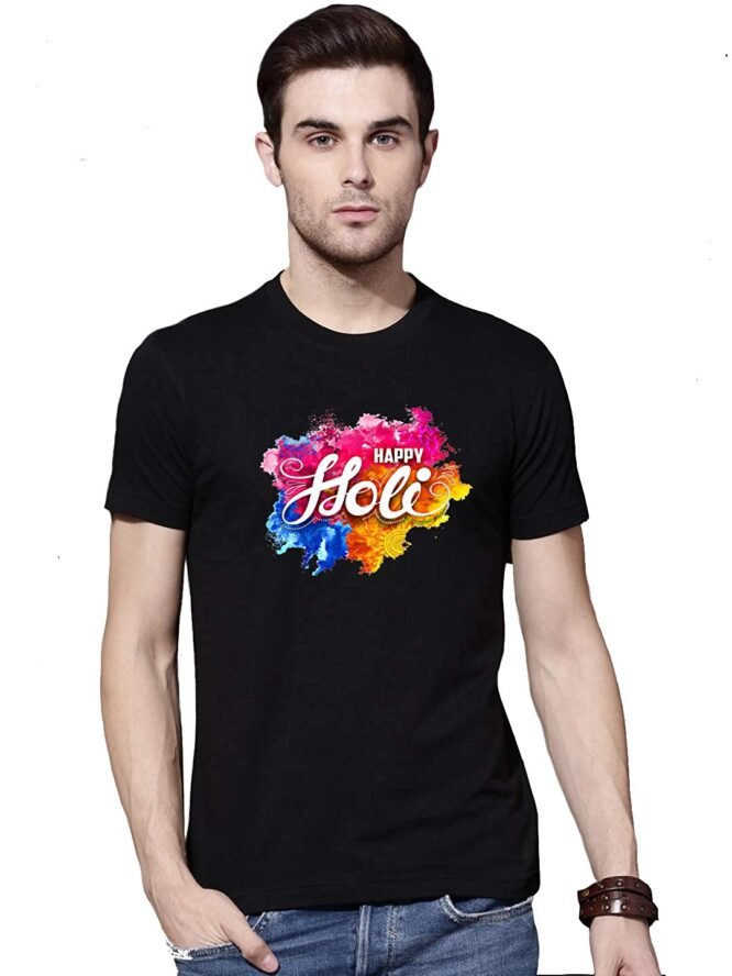 Holi printed T-Shirts