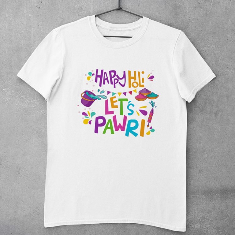 colourful holi t shirt for men’s and women’s - Image 3